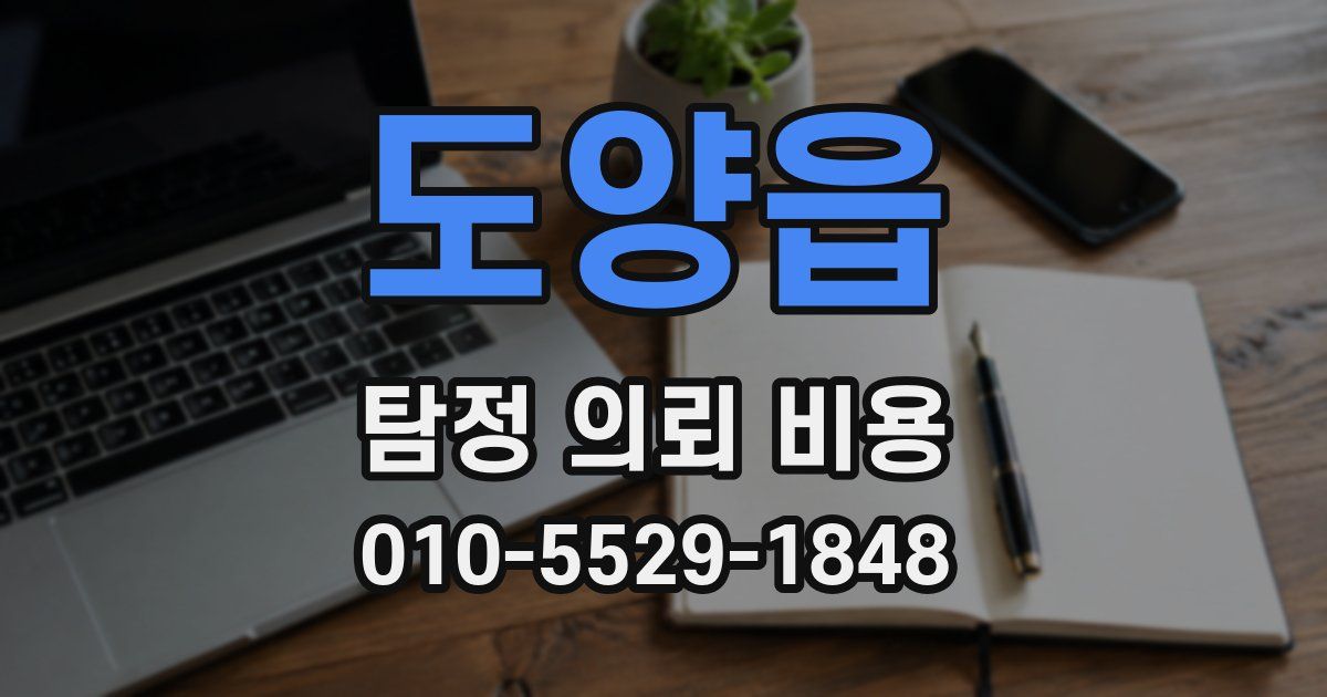 도양읍 탐정 의뢰 비용