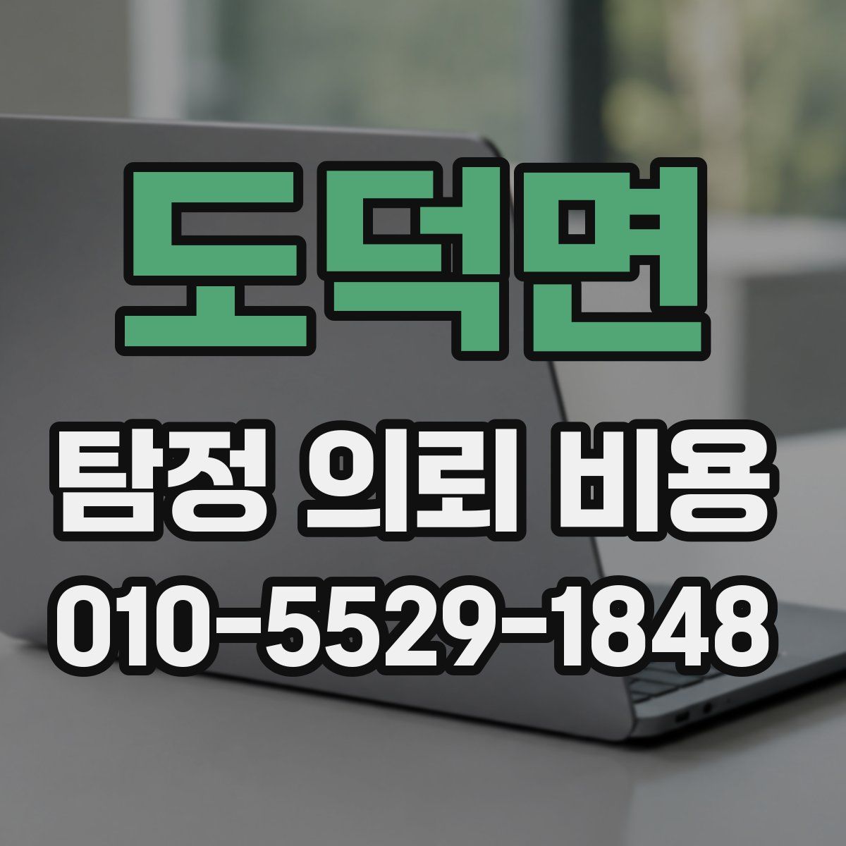 도덕면 탐정 의뢰 비용