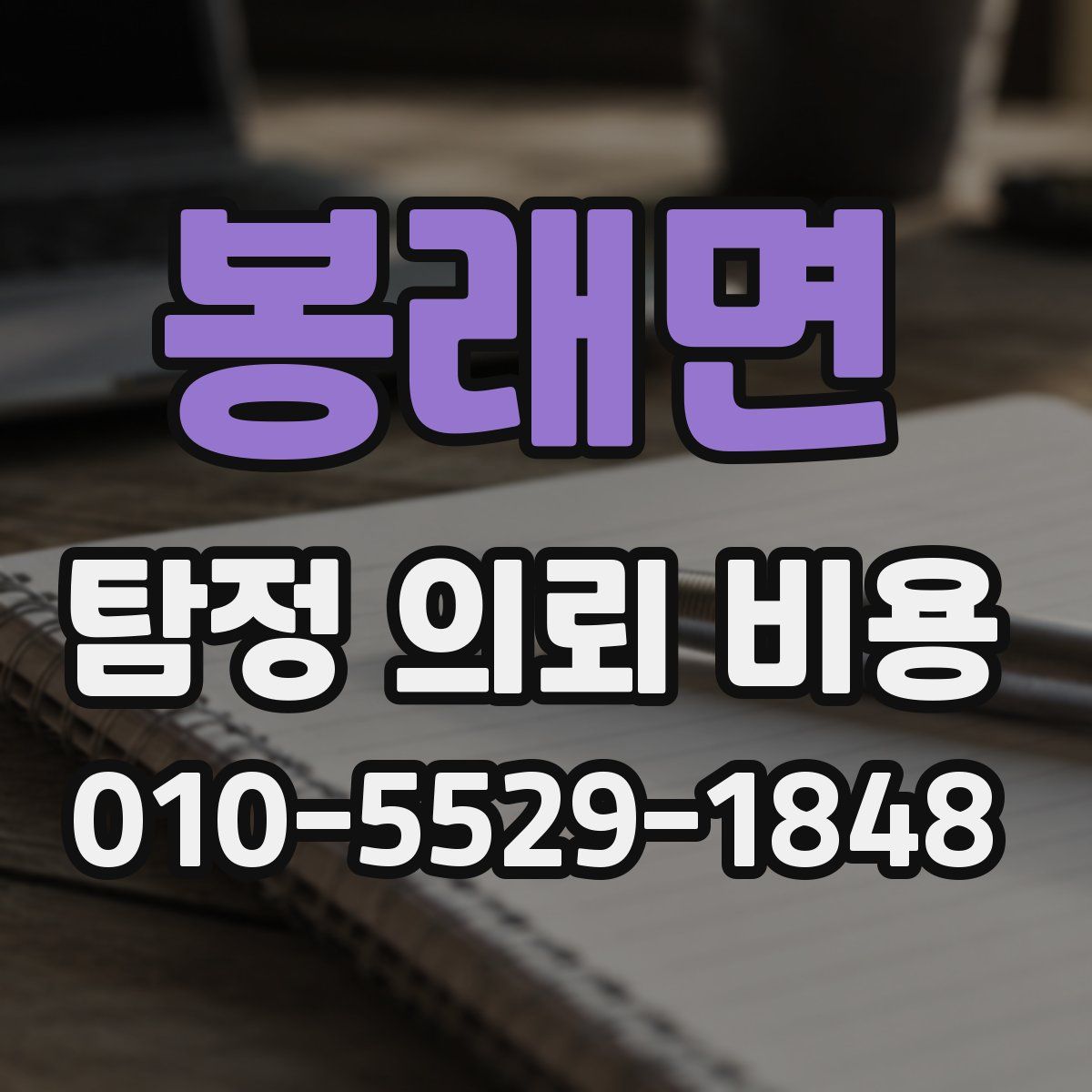 봉래면 탐정 의뢰 비용