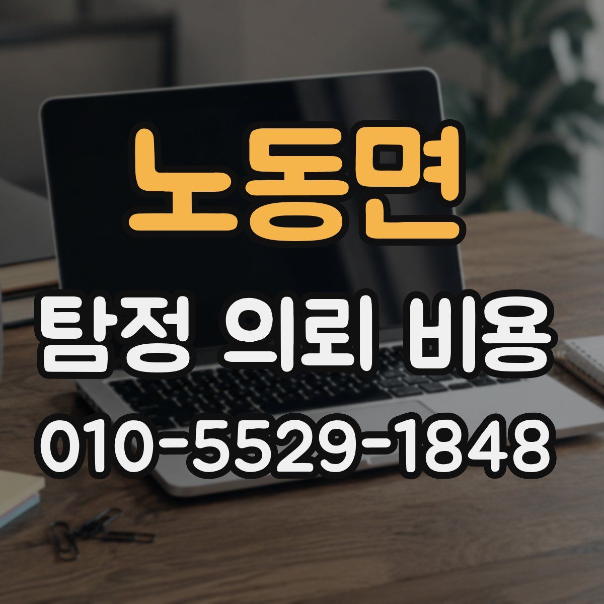노동면 탐정 의뢰 비용
