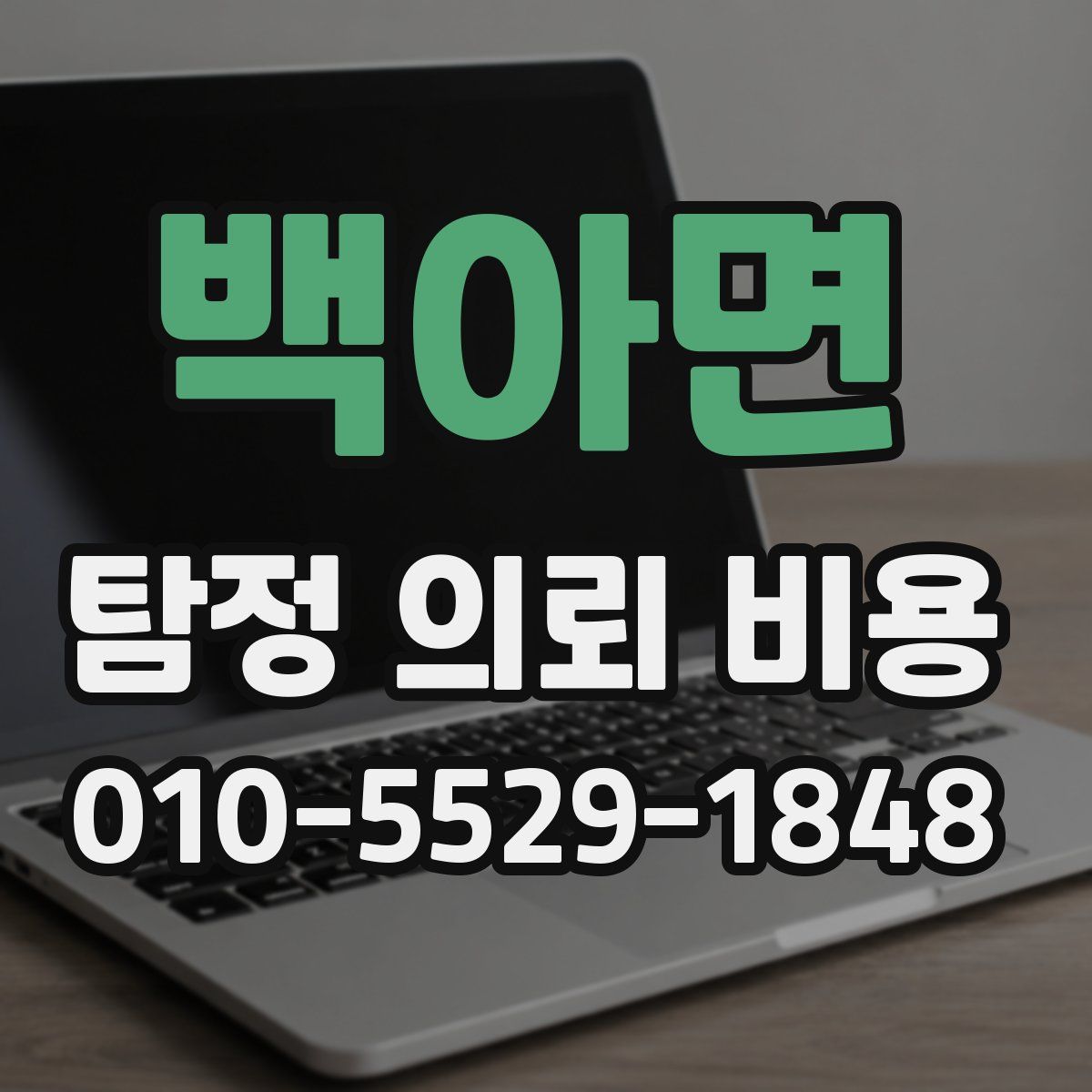 백아면 탐정 의뢰 비용