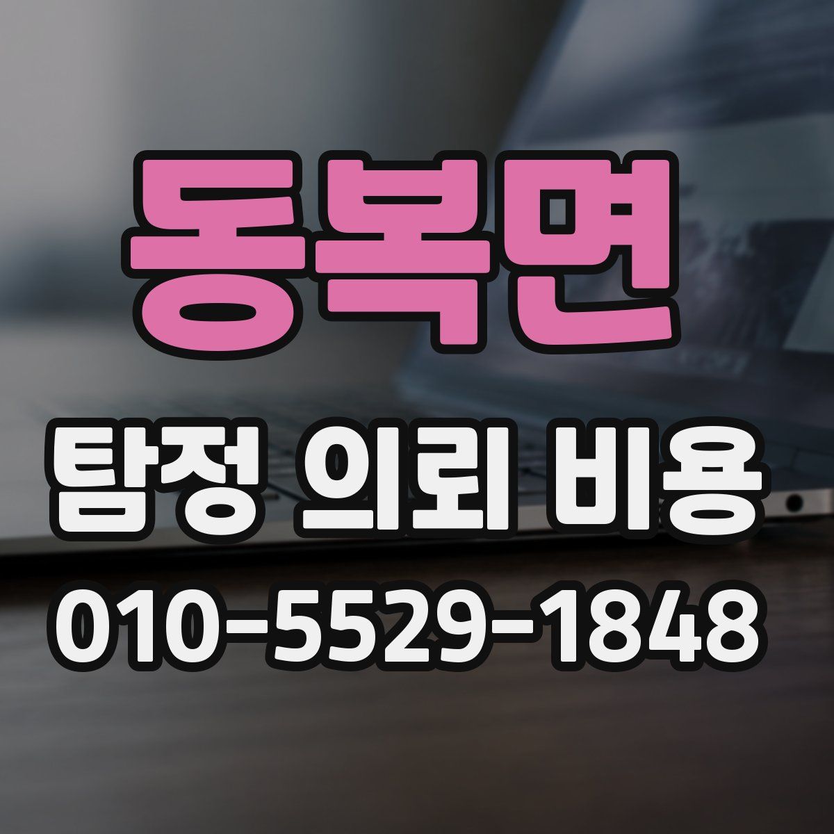 동복면 탐정 의뢰 비용