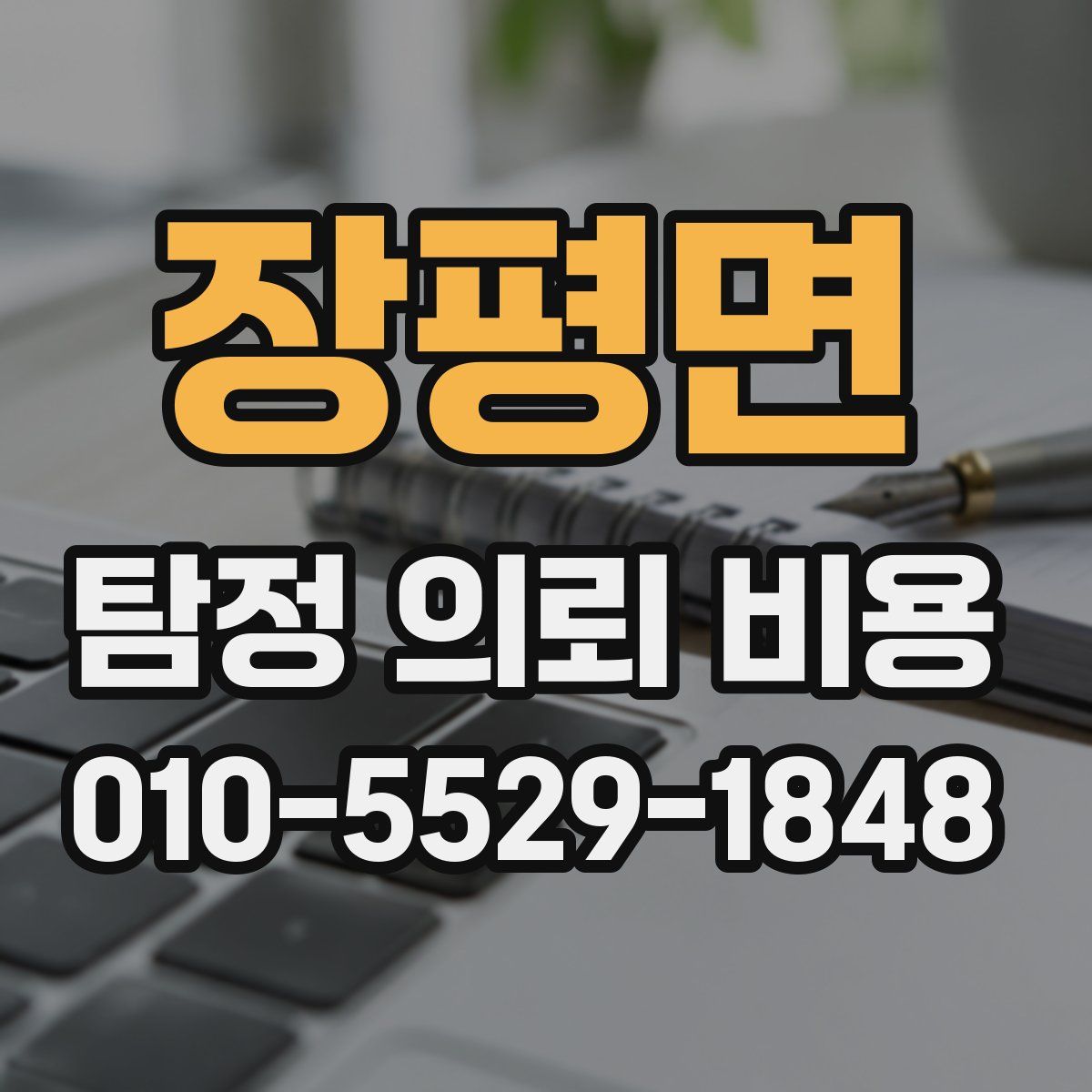 장평면 탐정 의뢰 비용