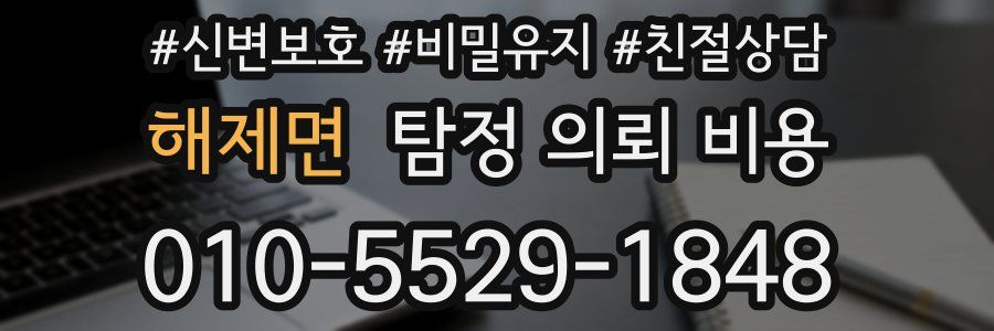 해제면 탐정 의뢰 비용