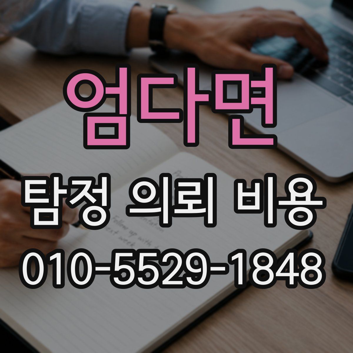 엄다면 탐정 의뢰 비용