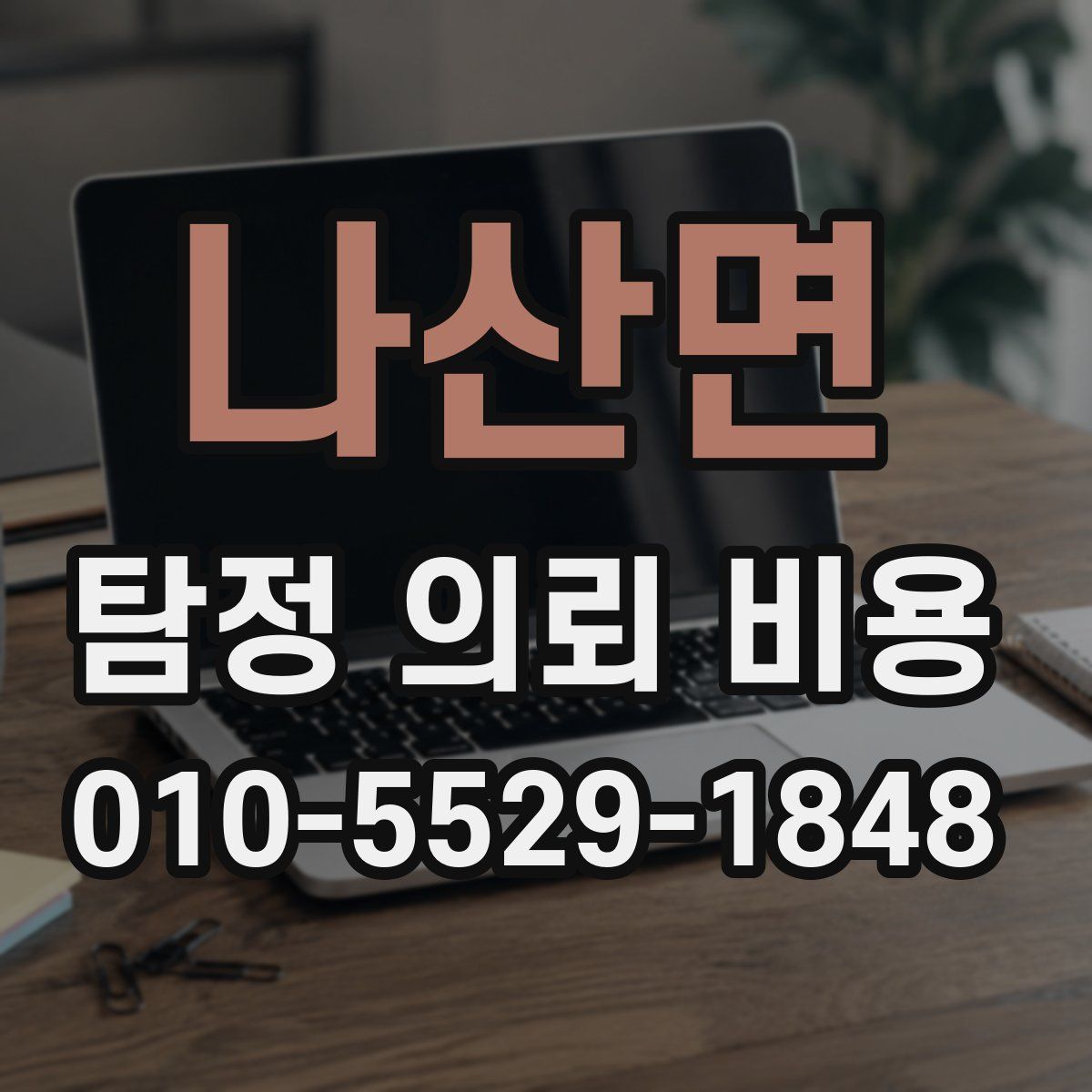 나산면 탐정 의뢰 비용