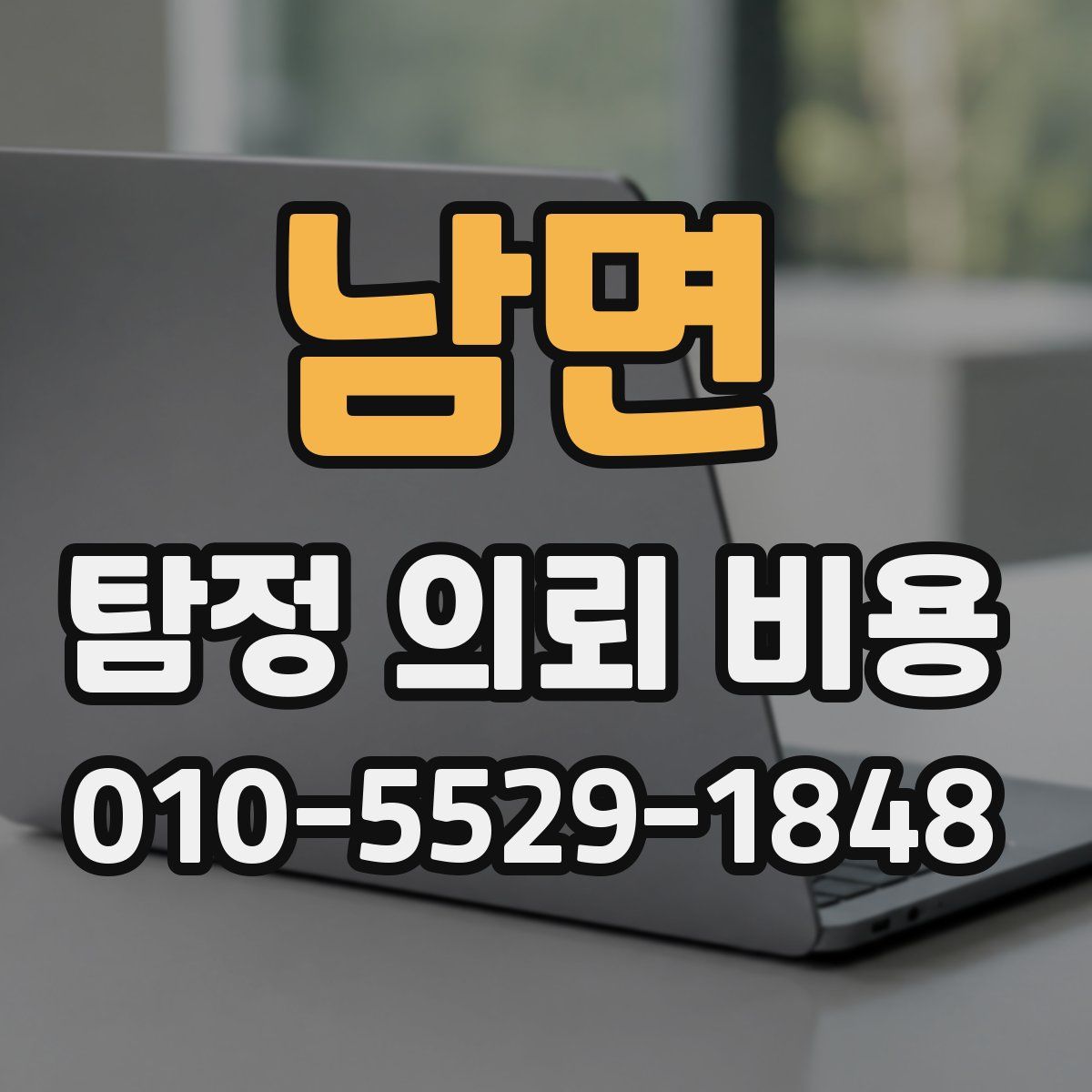 남면 탐정 의뢰 비용