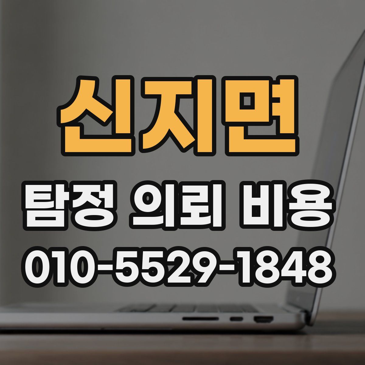신지면 탐정 의뢰 비용