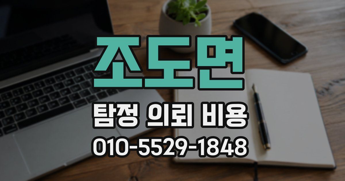 조도면 탐정 의뢰 비용