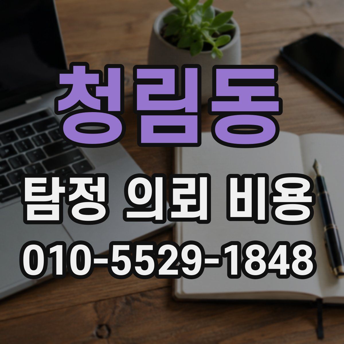 청림동 탐정 의뢰 비용