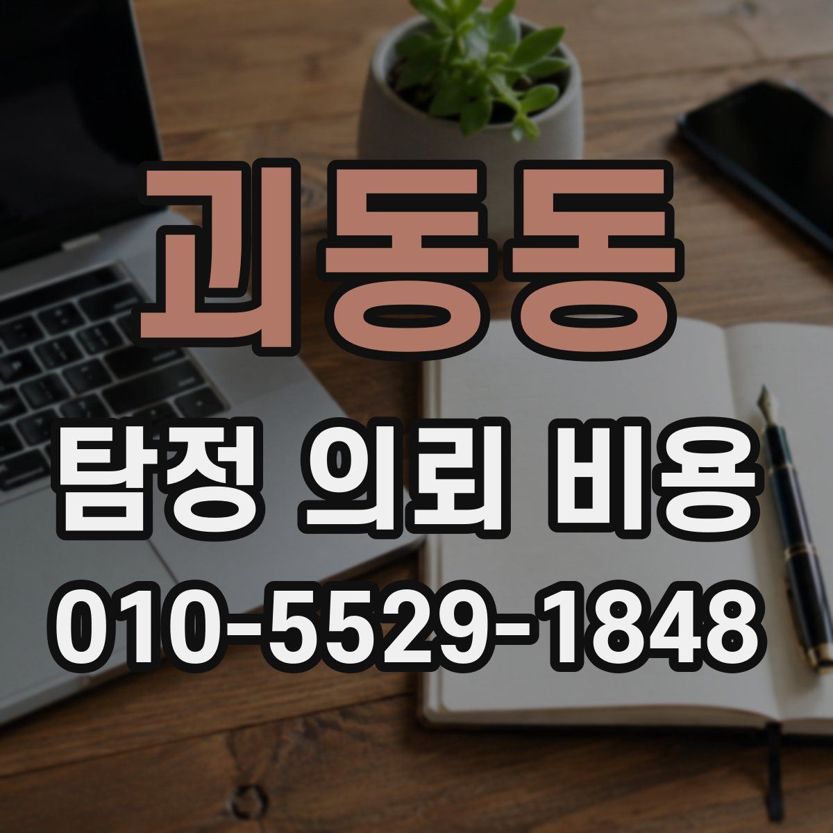 괴동동 탐정 의뢰 비용