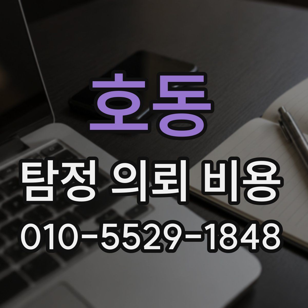 호동 탐정 의뢰 비용