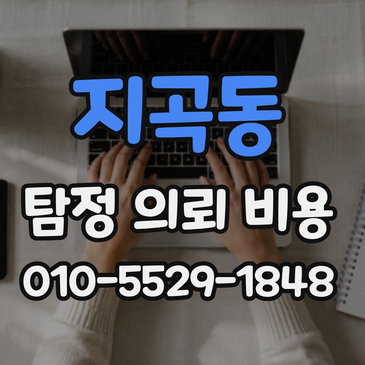 지곡동 탐정 의뢰 비용