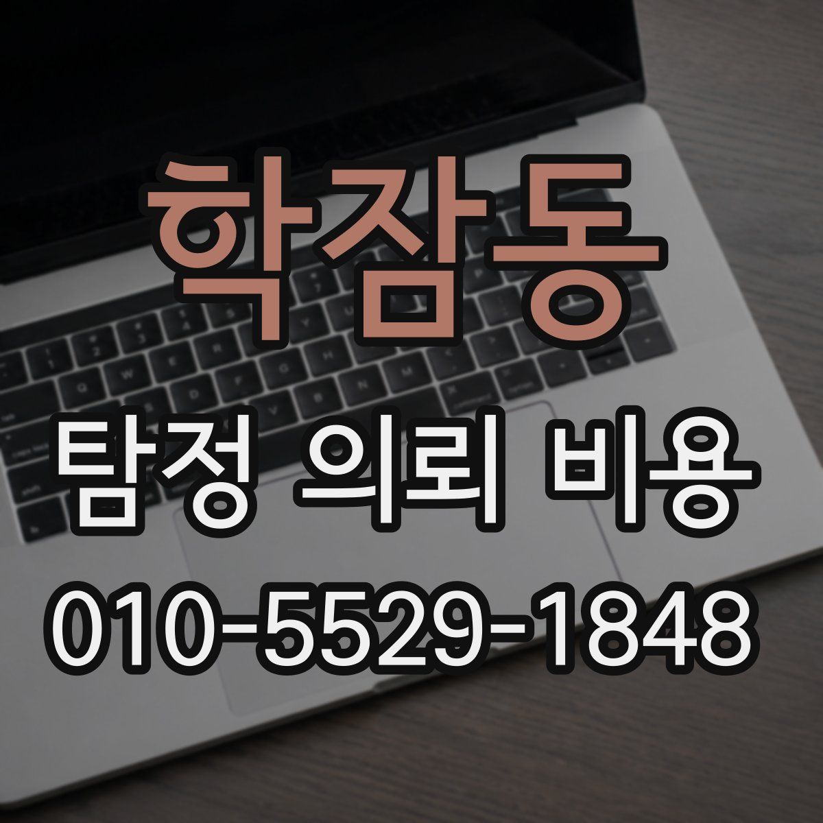 학잠동 탐정 의뢰 비용