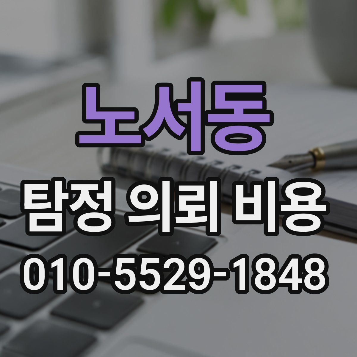 노서동 탐정 의뢰 비용