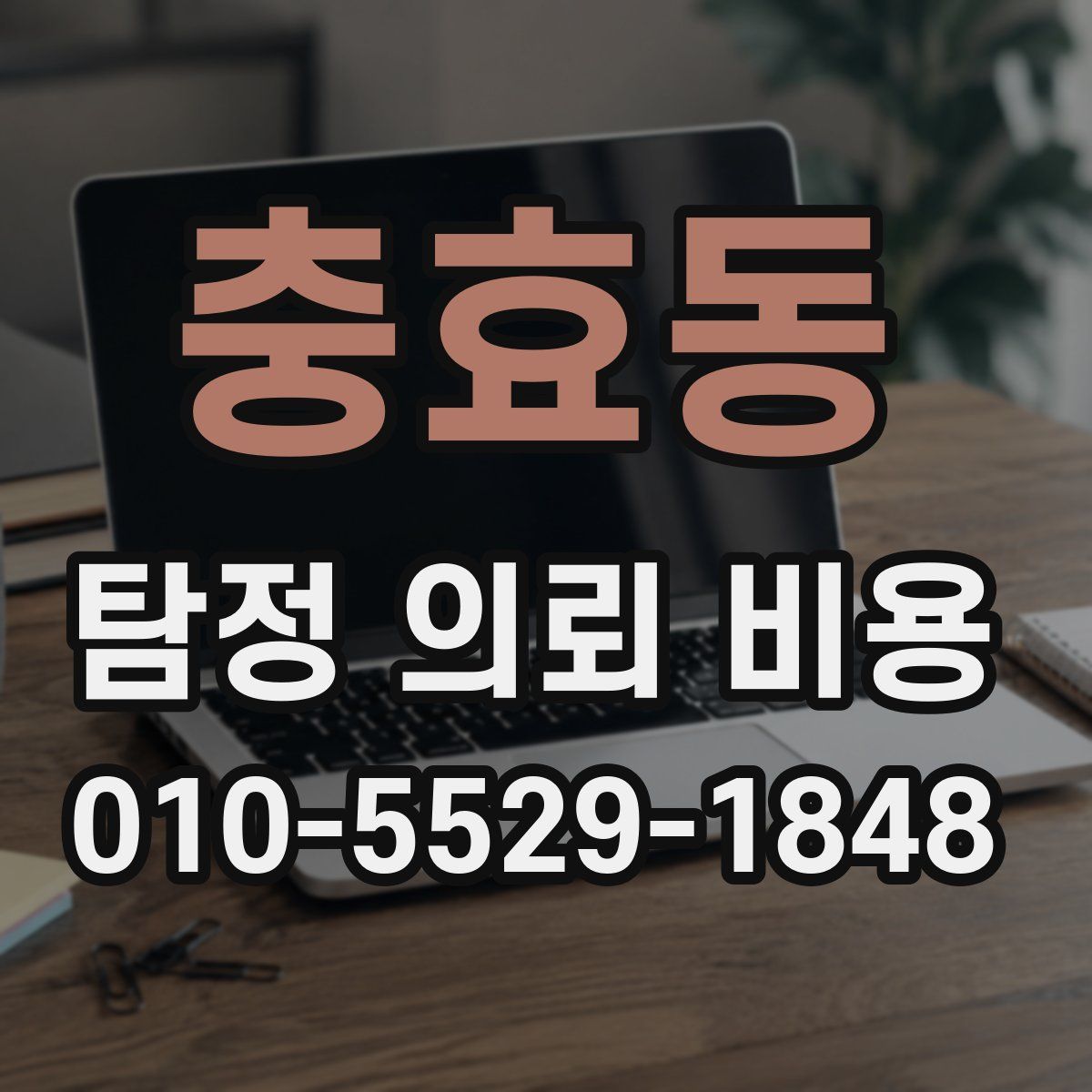충효동 탐정 의뢰 비용