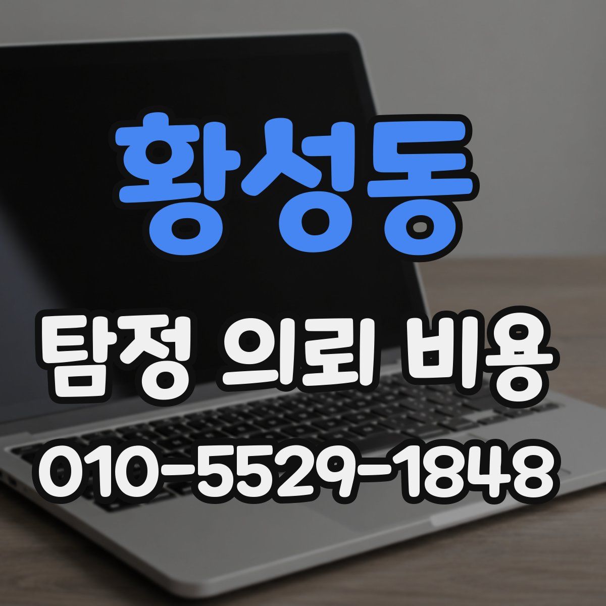 황성동 탐정 의뢰 비용