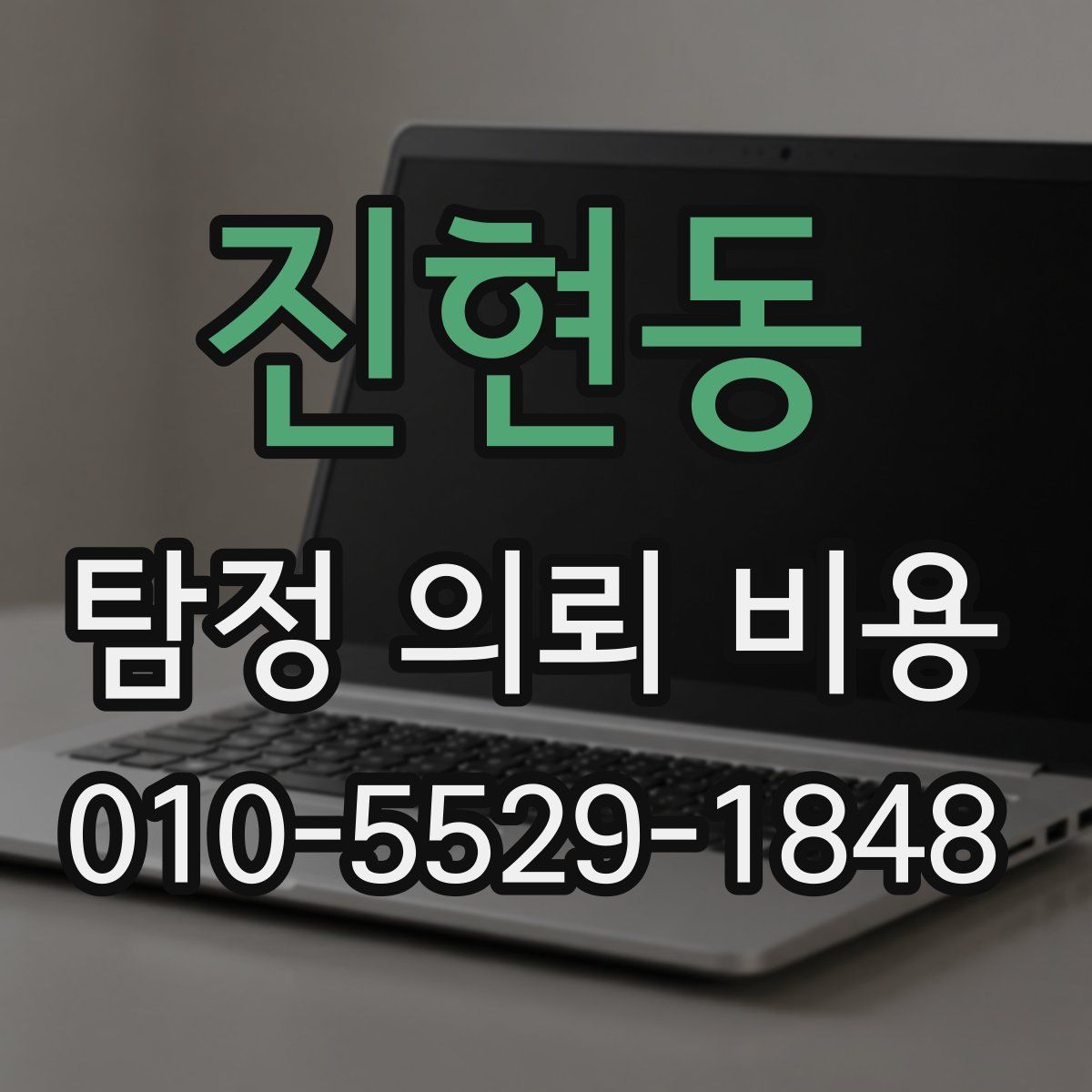 진현동 탐정 의뢰 비용