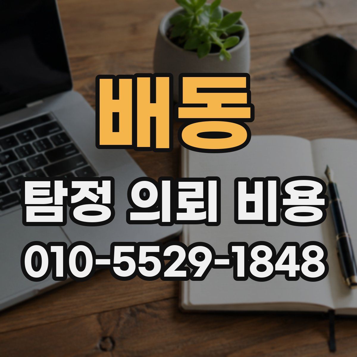배동 탐정 의뢰 비용