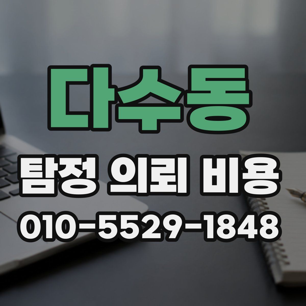 다수동 탐정 의뢰 비용