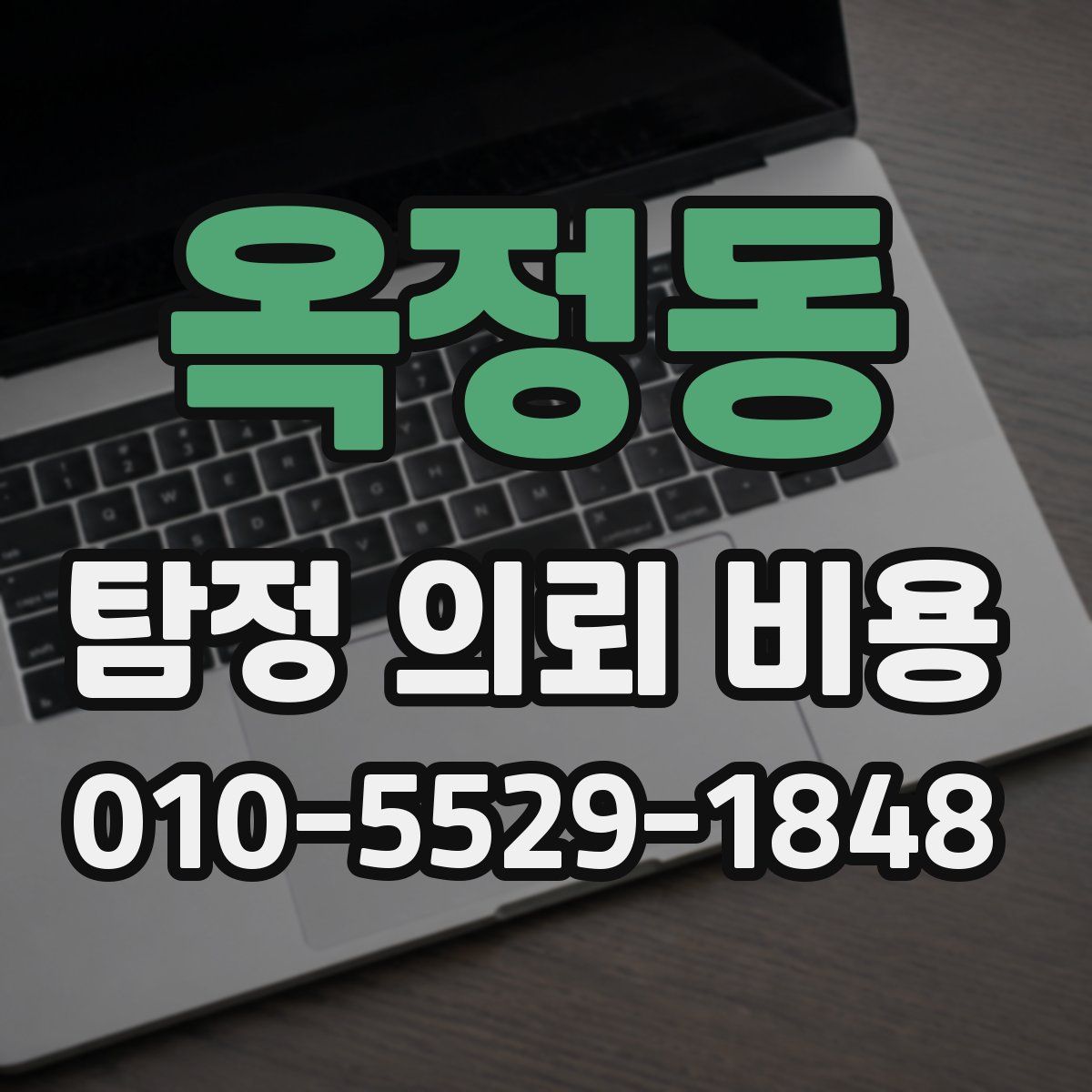 옥정동 탐정 의뢰 비용