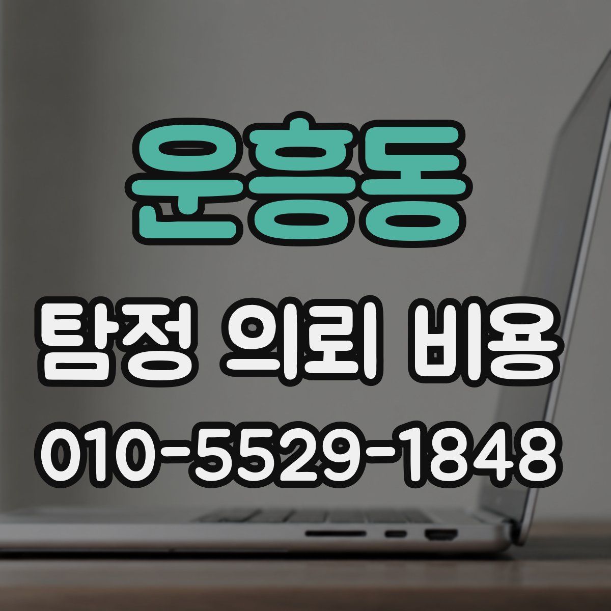 운흥동 탐정 의뢰 비용