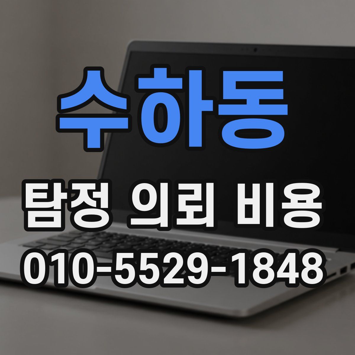 수하동 탐정 의뢰 비용