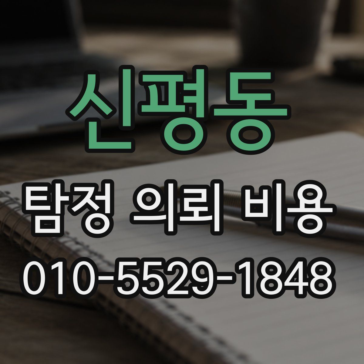 신평동 탐정 의뢰 비용