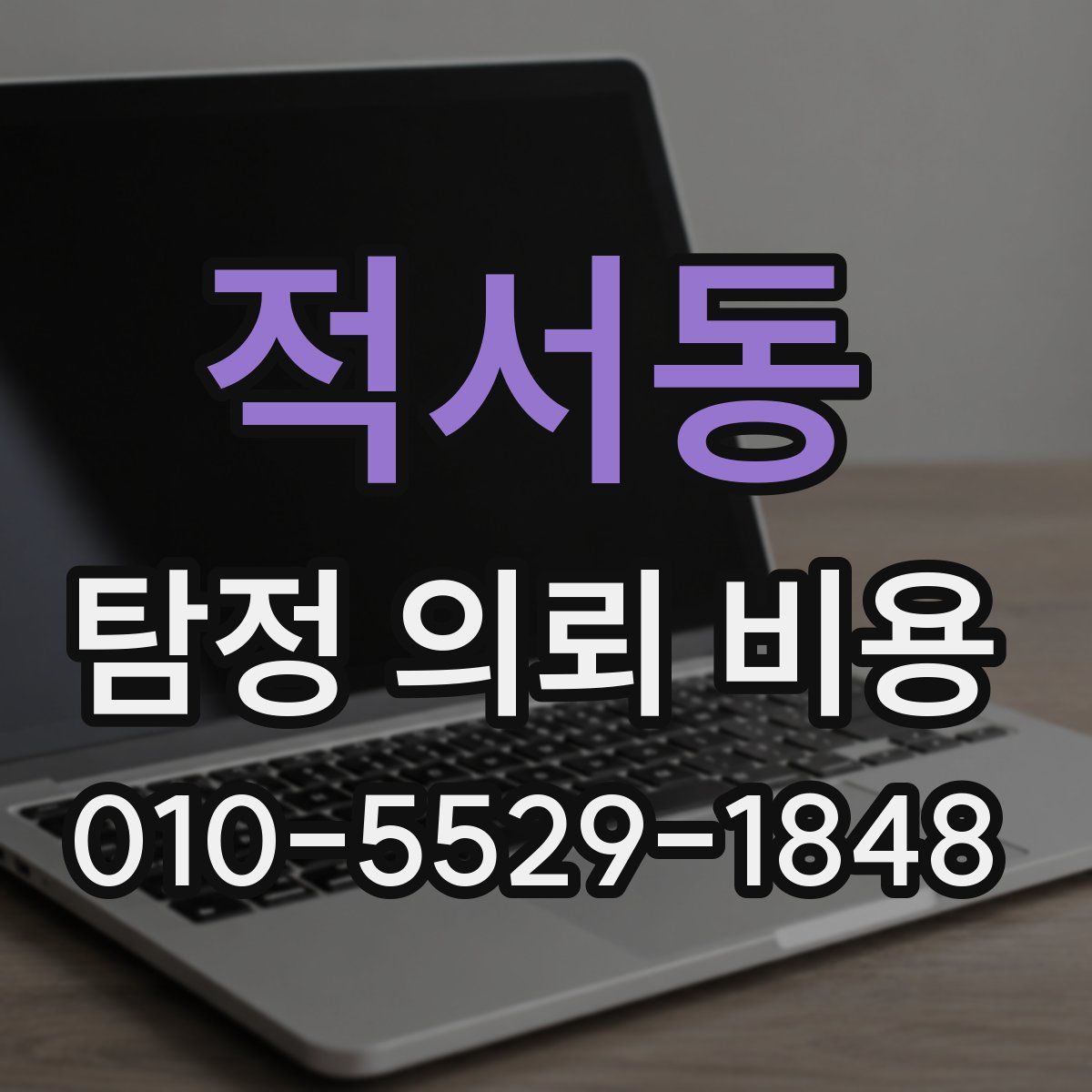 적서동 탐정 의뢰 비용