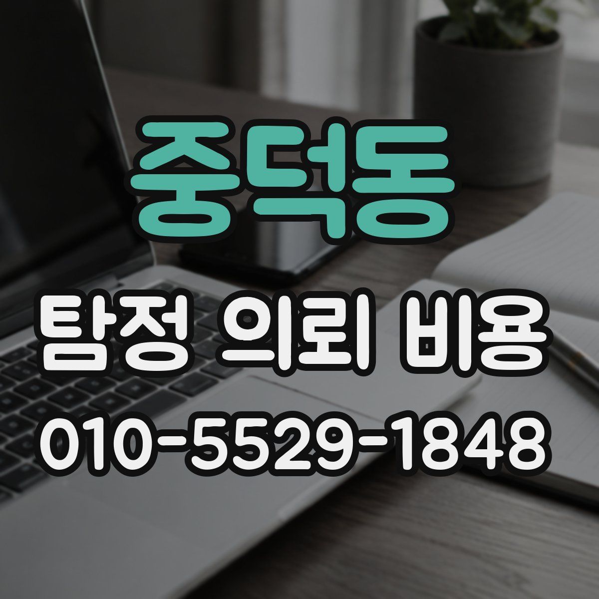 중덕동 탐정 의뢰 비용