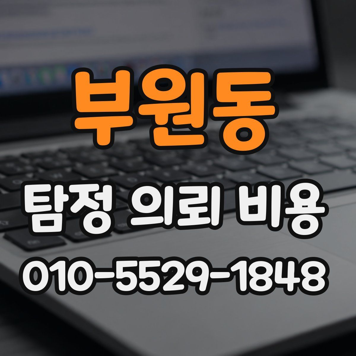 부원동 탐정 의뢰 비용