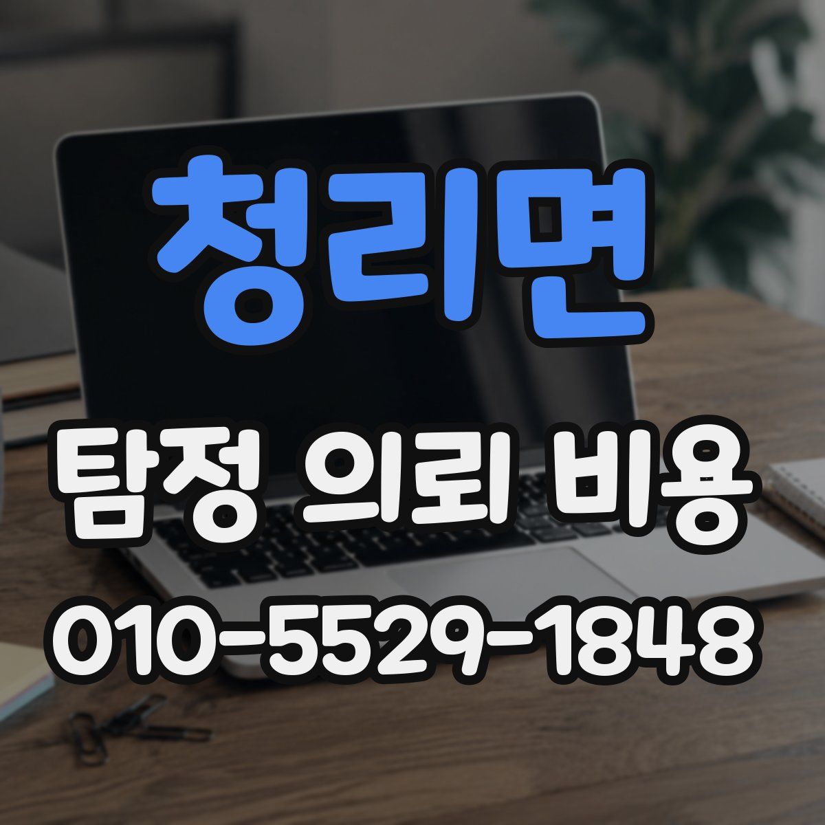 청리면 탐정 의뢰 비용
