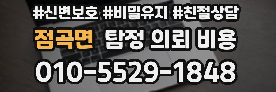 점곡면 탐정 의뢰 비용