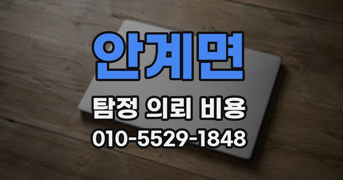 안계면 탐정 의뢰 비용