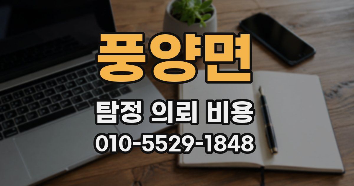 풍양면 탐정 의뢰 비용
