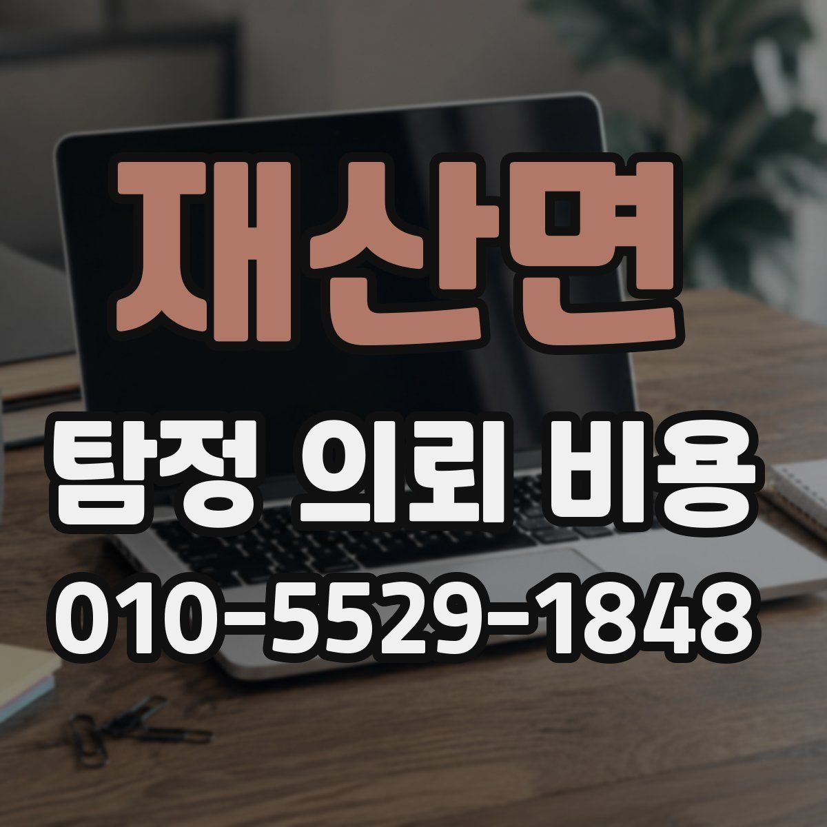 재산면 탐정 의뢰 비용