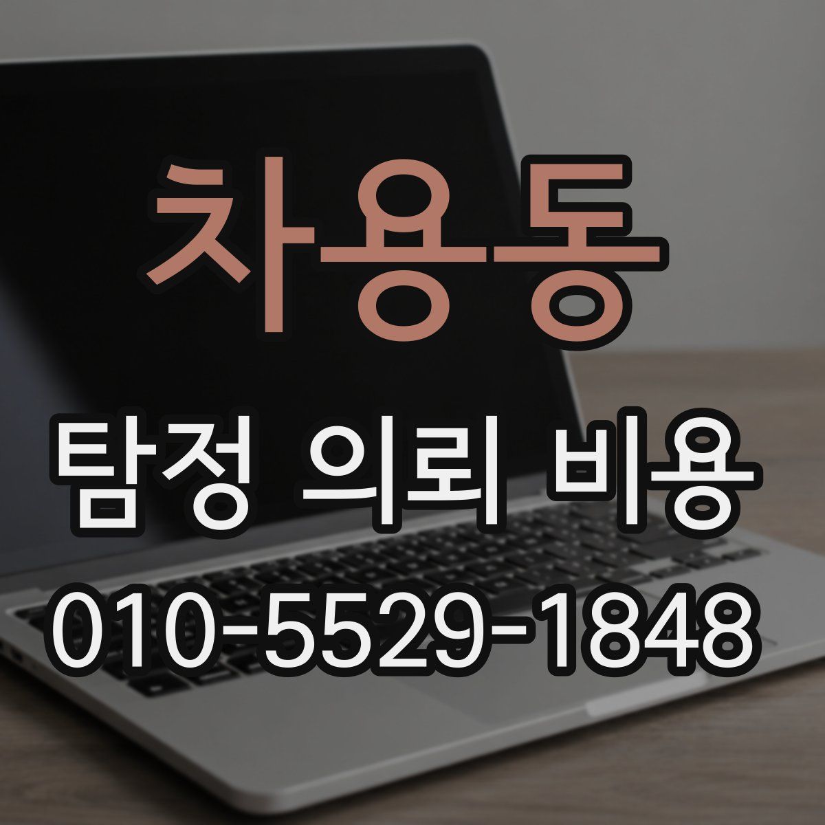 차용동 탐정 의뢰 비용