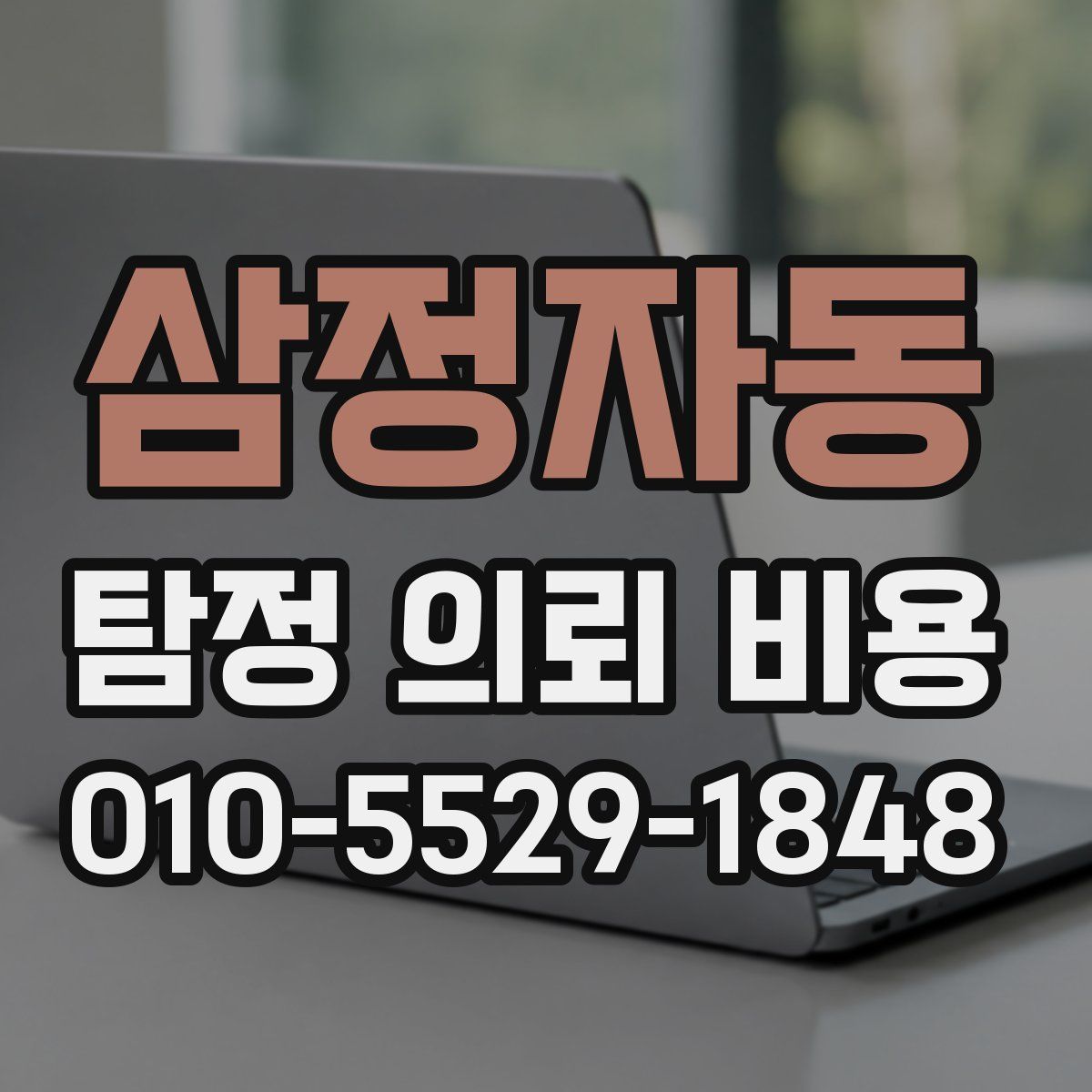 삼정자동 탐정 의뢰 비용