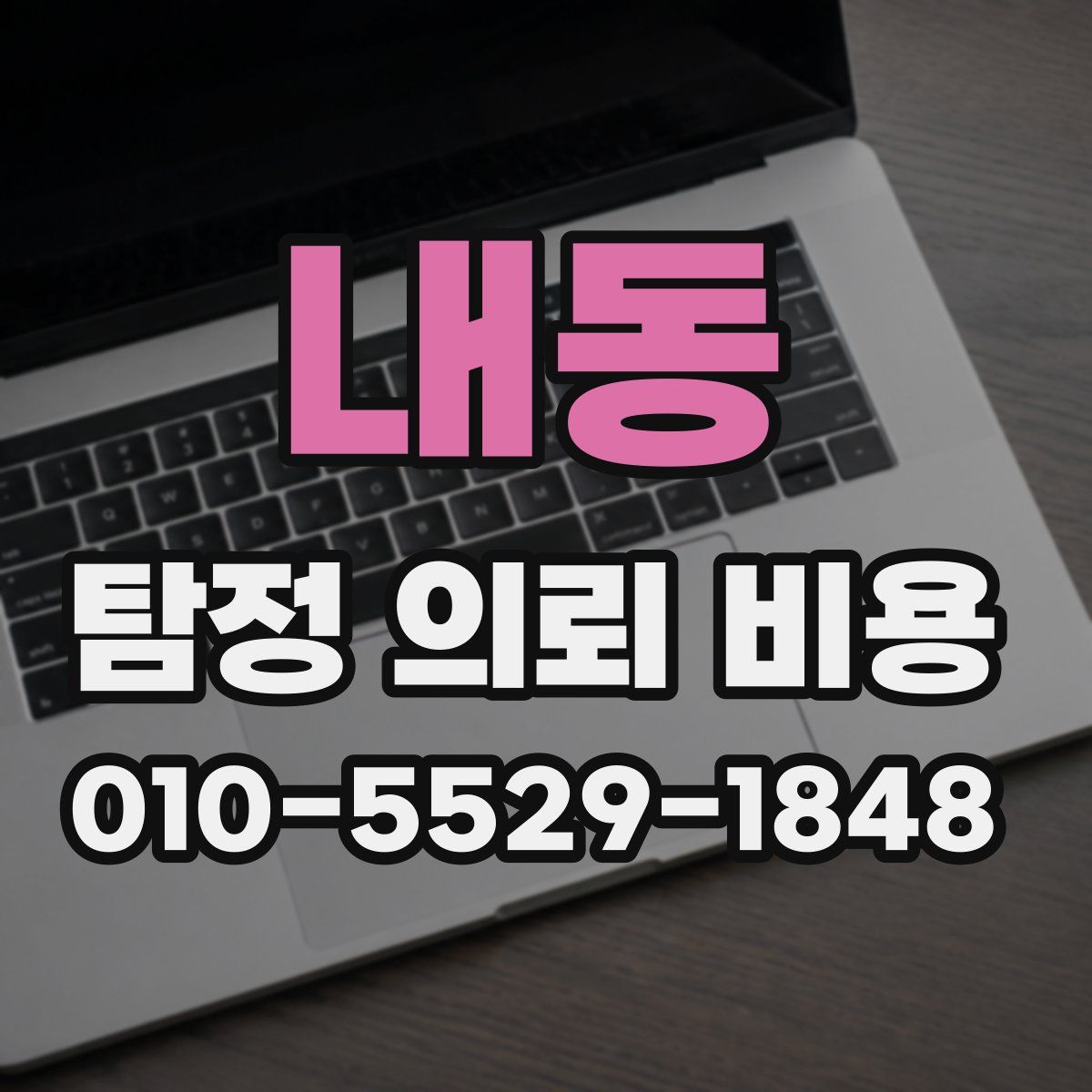 내동 탐정 의뢰 비용