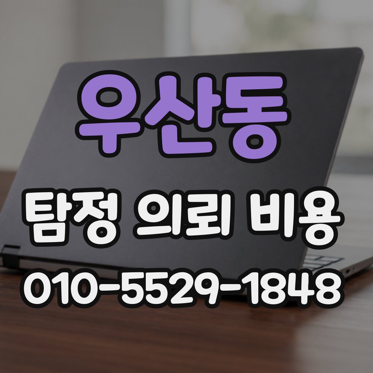 우산동 탐정 의뢰 비용
