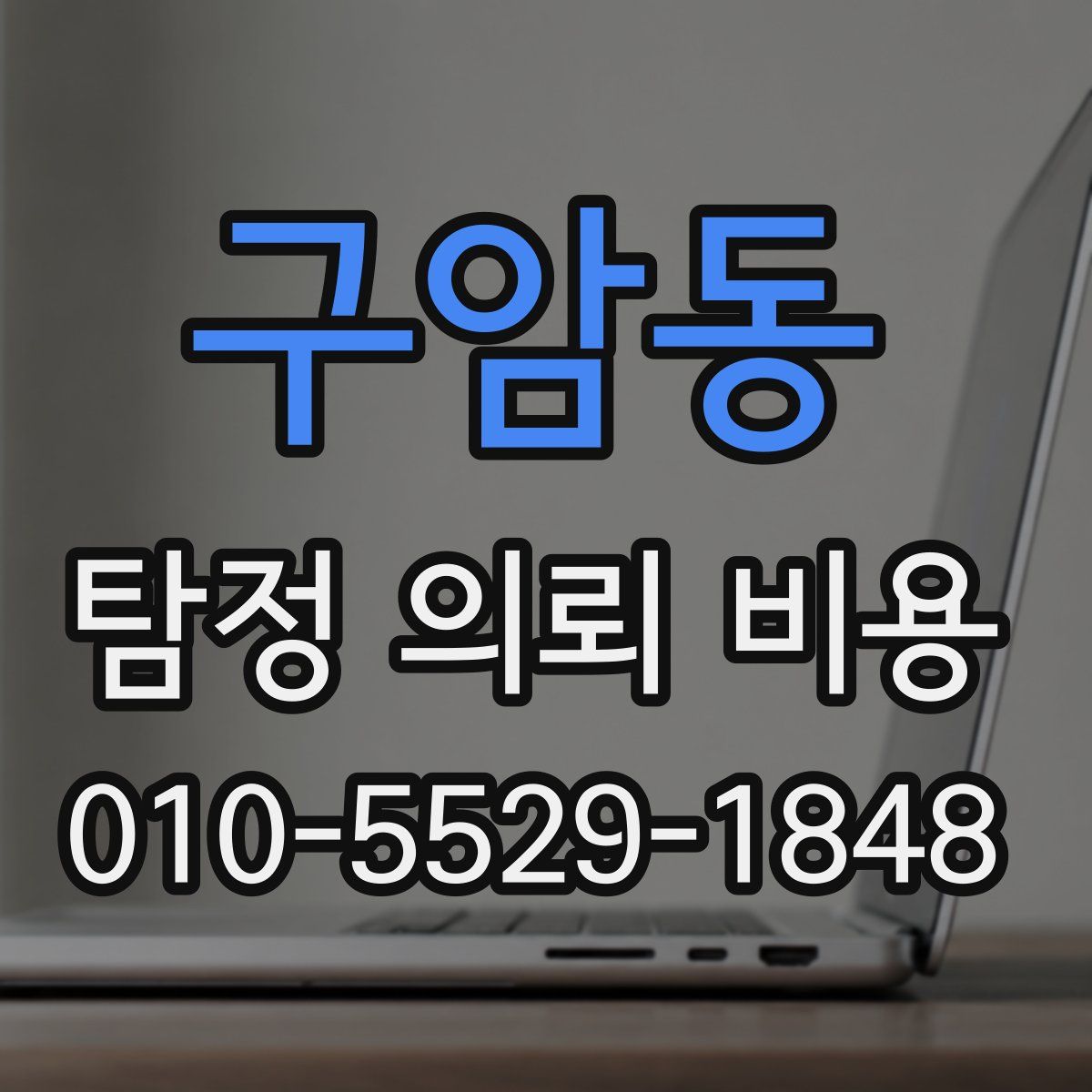 구암동 탐정 의뢰 비용