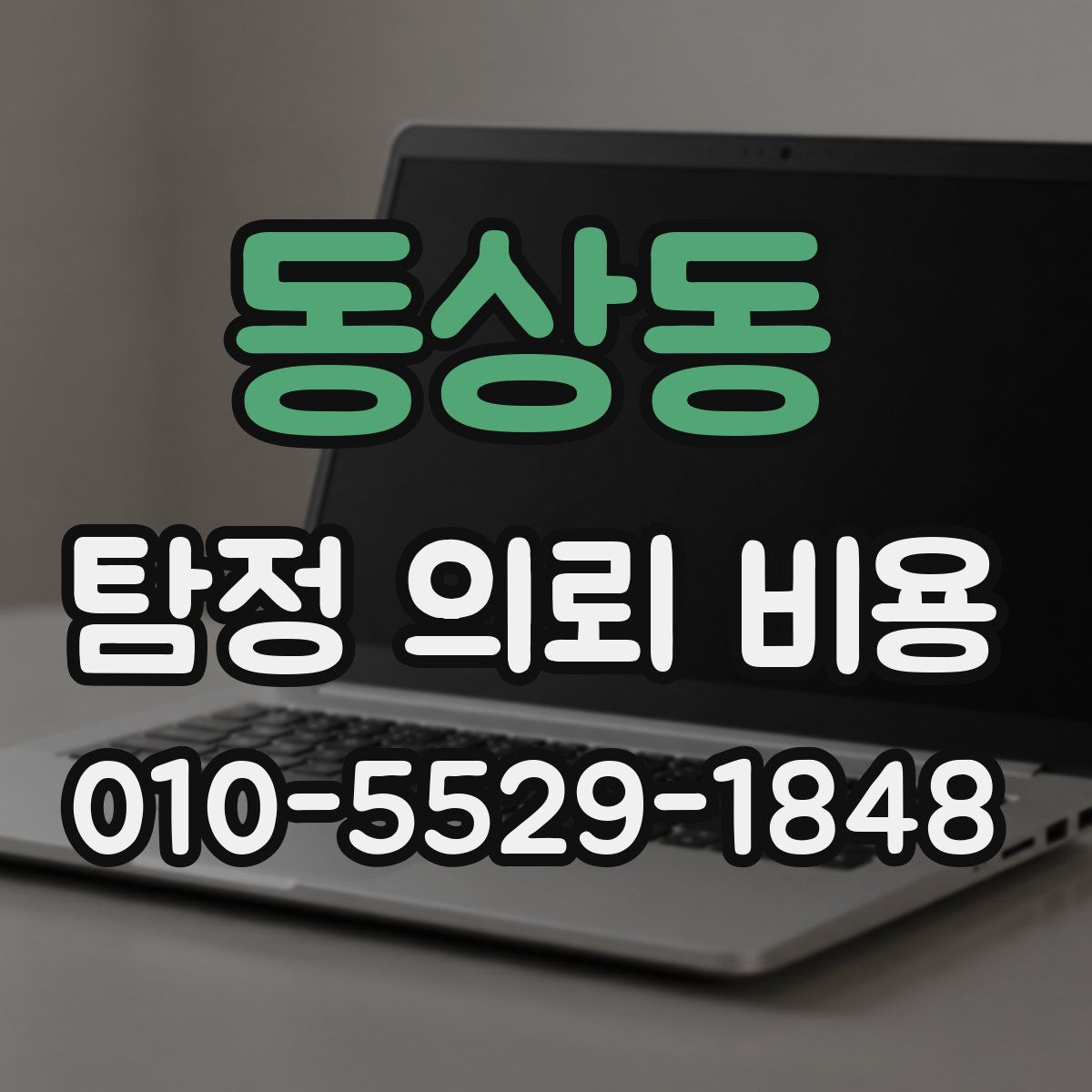 동상동 탐정 의뢰 비용