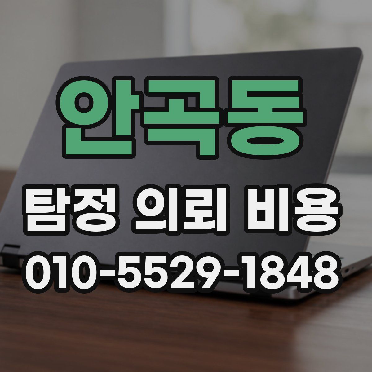 안곡동 탐정 의뢰 비용