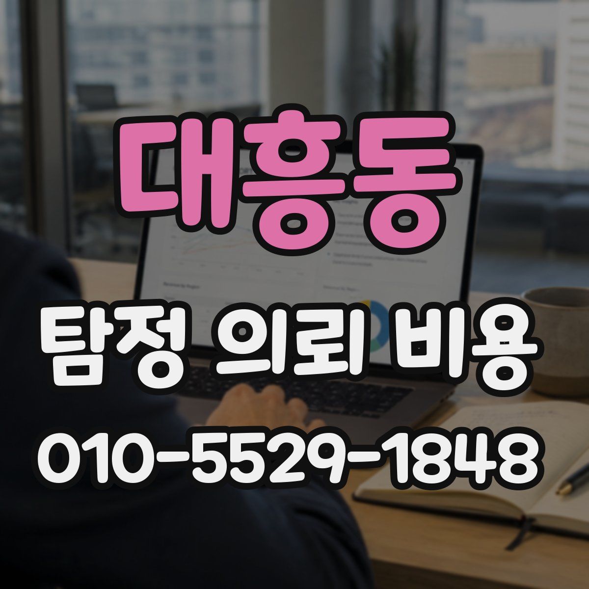 대흥동 탐정 의뢰 비용