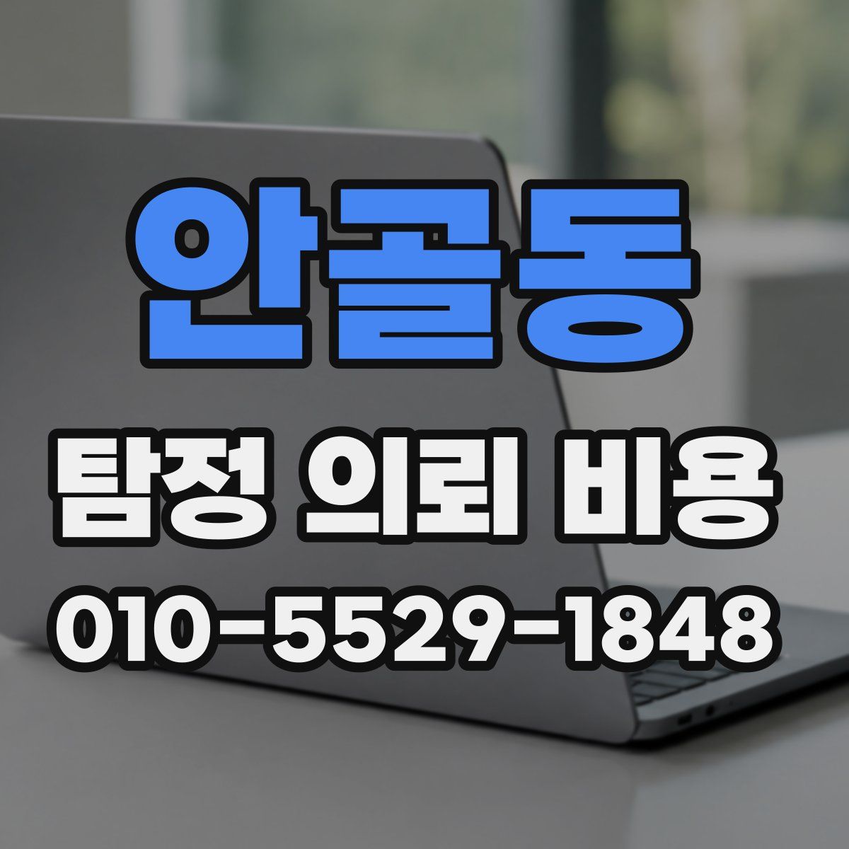 안골동 탐정 의뢰 비용