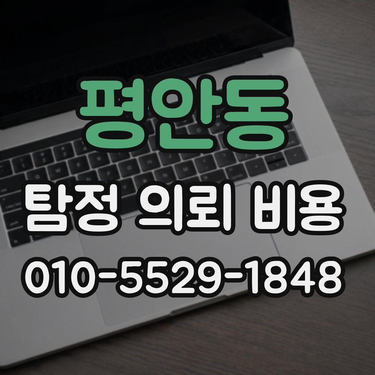 평안동 탐정 의뢰 비용