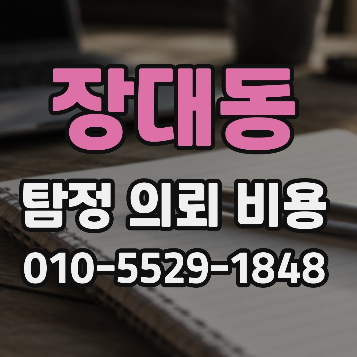 장대동 탐정 의뢰 비용