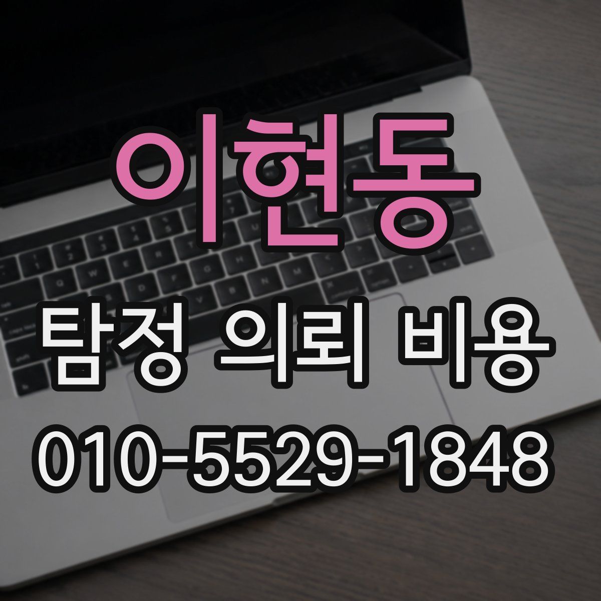 이현동 탐정 의뢰 비용