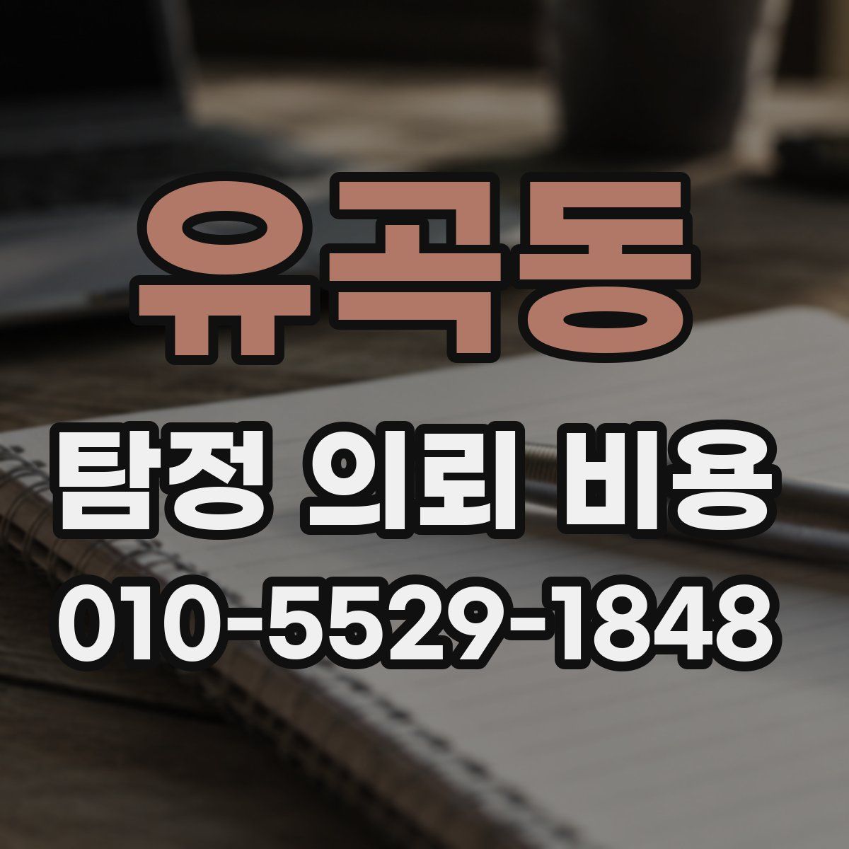 유곡동 탐정 의뢰 비용