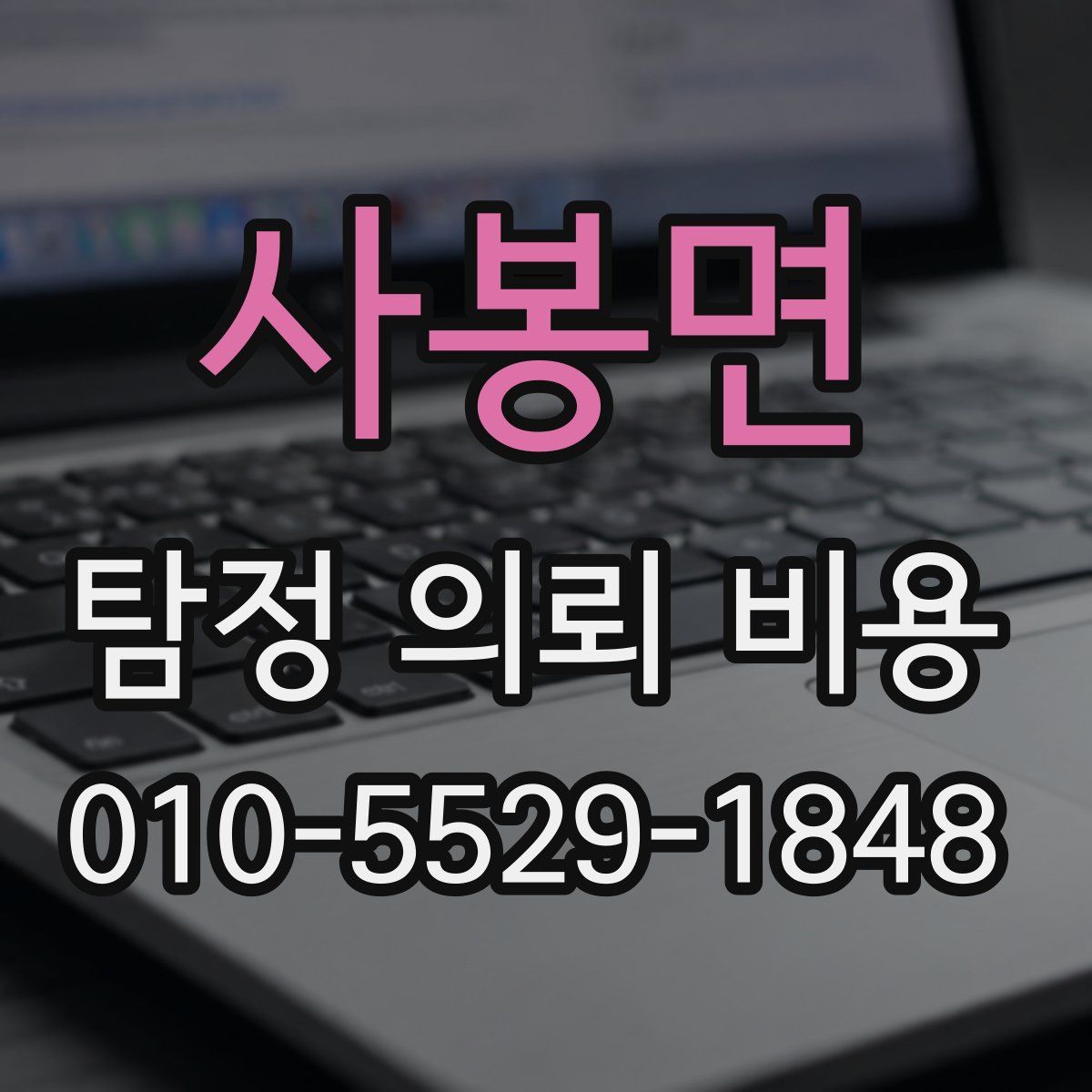 사봉면 탐정 의뢰 비용